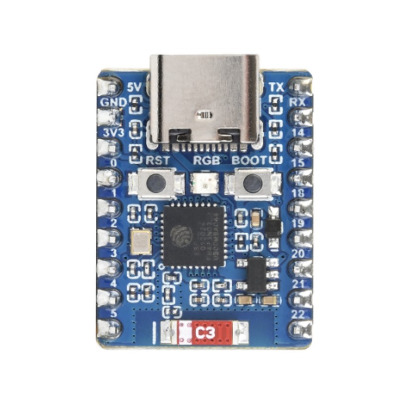 ESP32-C6-Zero-M pin-headerversie